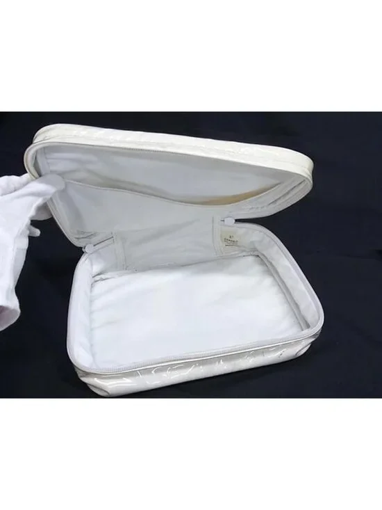 Chanel Multi Pouch Makeup Travel Set Amenity Set Ivory Black - Picture 3 of 5